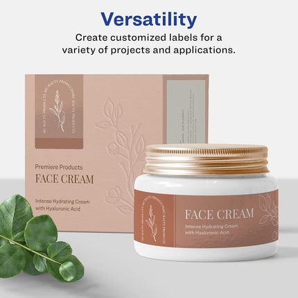 Avery Glossy White Rectangle Labels with Sure Feed, 2.25" x 7.75", 100 Glossy White Labels, Print-to-The-Edge, Permanent Label Adhesive, Laser/Inkjet Printable Labels