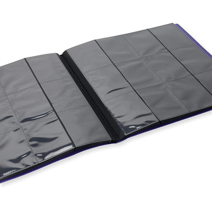 Vault X 12 Pocket Strap Trading Card Binder 480 Cards Side Loading (Purple)