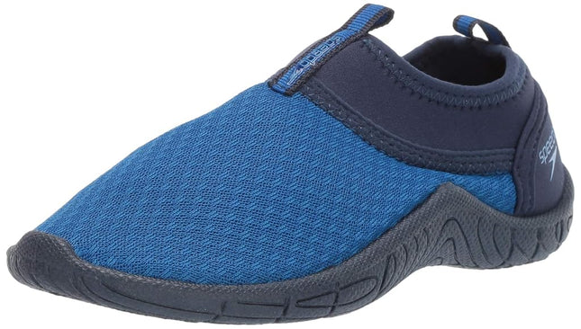 Speedo Unisex-Child Water Shoe Tidal Cruiser Toddler Unisex,Black/Dark Gull Grey,6/7 Toddler Unisex Baby US, Navy/Royal, 11 Big Kid