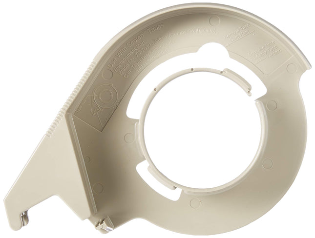 Scotch H12 Handheld Filament Tape Dispenser, 3" core, High-Impact Plastic, Putty