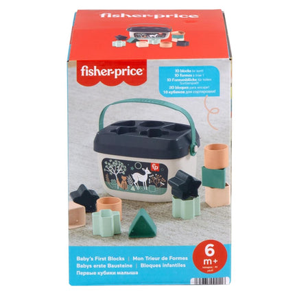 Fisher-Price Baby’s First BlocksToy Set, Navy Fawn