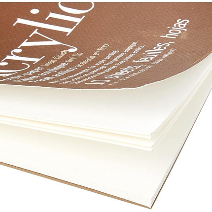Strathmore Acrylic Paper Pad 9 x 12-inch, 10 Sheets, 9x12
