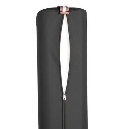 Mt Massage 6" 3/4 Round Massage Bolster for Massage Tables- Black