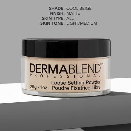 Dermablend Fijador, Beige Frío