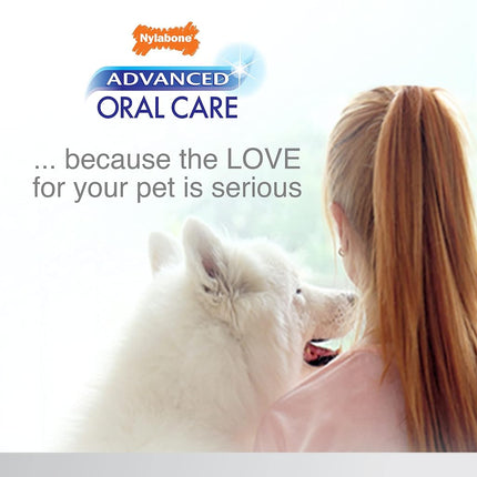 Nylabone Advanced Oral Care Dog Dental Kit Original Flavor 2.5 oz.