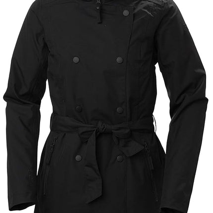Helly Hansen Women's W Welsey II Trench Insulated, Black, M