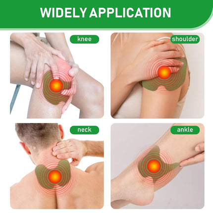 84Pcs Knee Patches，Warming Herbal Patches Wormwood Extract Sticker Heat Patches for Knee, Back, Neck, Shoulder