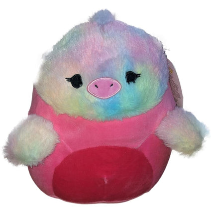 Squishmallows Kellytoy Valentine Birthday 8 Inch (20 cm) Plush Toy (Abilene The Ostrich)