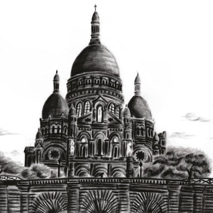 Conté à Paris Pierre Noire HB and 2B Drawing Pencils (Pack of 2)