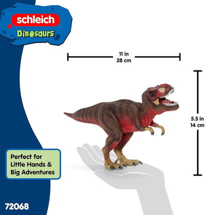 Schleich Dinosaurs 72068 Collectible Red T Rex Exclusive for Ages 4+
