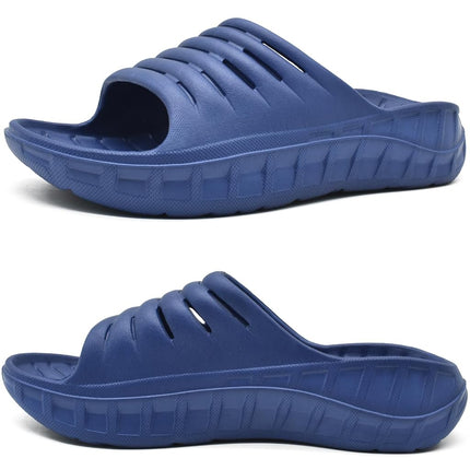 KUAILU Mens Recovery Sandals Sport Comfort Arch Su
