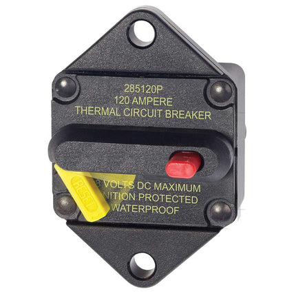 Blue Sea Systems 7088 285-Series Circuit Breaker, Panel Mount, 120A
