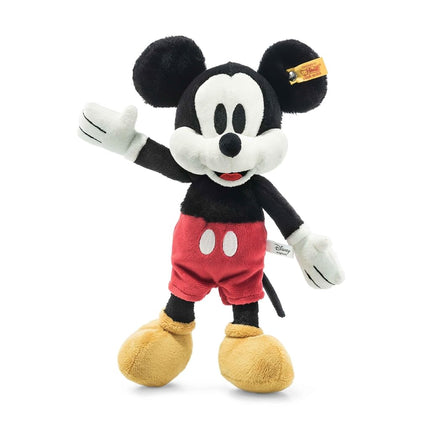 Steiff Disney Soft Cuddly Friends Mickey Mouse 12", Premium Stuffed Animal