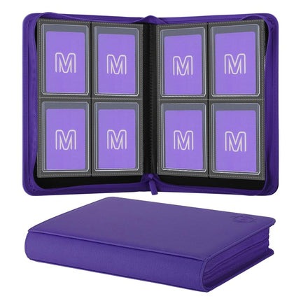 Toploader Binder,4-Pocket Side Load Trading Card A
