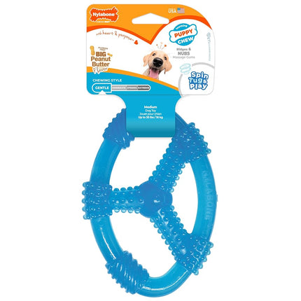 Nylabone Spin Tug & Play Puppy Chew Toy for Teethi