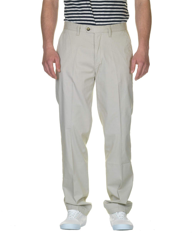 Nautica Men's Beacon Pant, True Stone, 36W x 32L