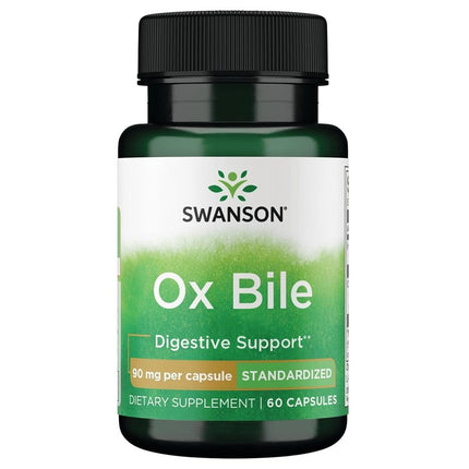 Swanson Ox Bile 60 Caps