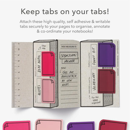 IF Bookaroo Sticky Tabs - Pinks
