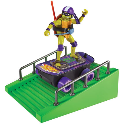 TMNT MM Movie Build'n Shred Skatepark Donatello To