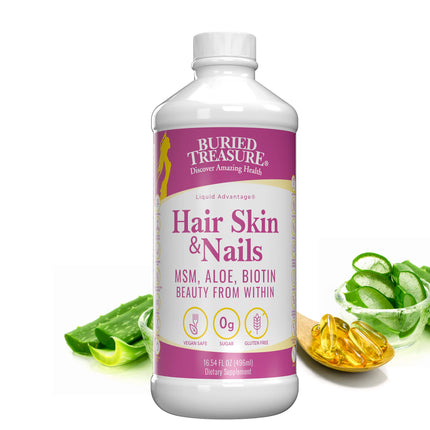 Buried Treasure Hair, Skin and Nails with MSM Biot
