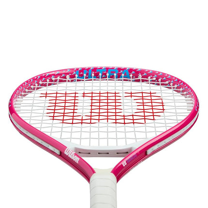 Wilson Ultra Power 23" Junior Recreational Tennis Racket - Pink/White/Blue