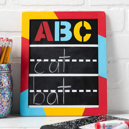 Plaid Enterprises Double Sided Framed Chalkboard, 6 Pack