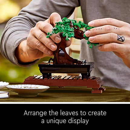 LEGO Bonsai Tree 10281 Building Kit, a Building Project to Focus The Mind with a Beautiful Display Piece to Enjoy, New 2021 (878 Pieces)