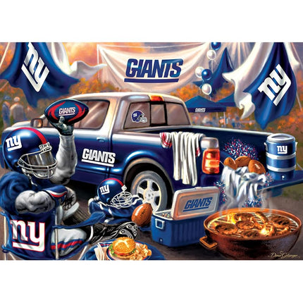 MasterPieces - 1000 Piece Jigsaw Puzzle, NFL New York Giants, Fun for Adults and Family, Non-Glare Finish, 19.25"x26.75"