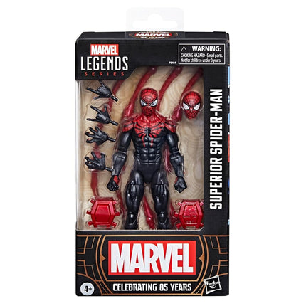 Marvel Legends Series Superior Spider-Man, Marvel 85th Anniversary Comics Collectible 6-Inch Action Figure
