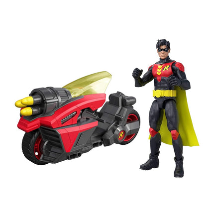 ​Mattel DC Premier 6.5in Robin Figure & Cycle Vehi