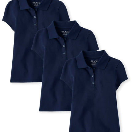 The Children's Place Girls' Multipack Short Sleeve