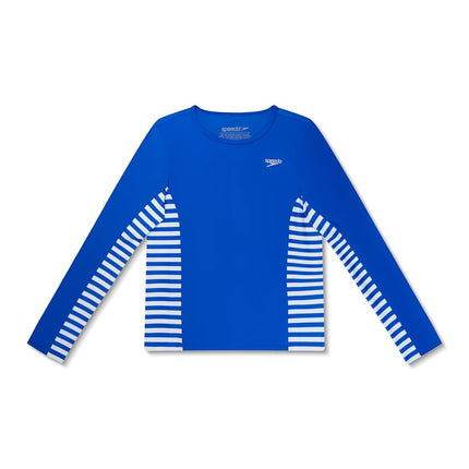 Camiseta de natación UV de manga larga para niña Speedo