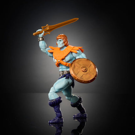 Masters of the Universe Masterverse Action Figure, Vintage Collection Faker, 7 Inch MOTU Blue-Skinned Robotic He-Man Villain with Accessories, JBP94