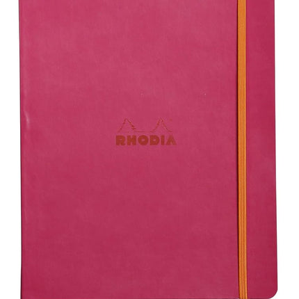 RHODIA 117562C - Raspberry Soft Notebook - 19x25 c