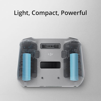 DJI RC - Remote Controller, Lightweight Body, FHD Screen, 4hr Battery, Precision Control Sticks, O3+ Transmission