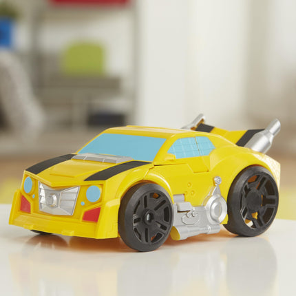Transformers Rescue Bots Academy Bumblebee Robot de juguete convertible, figura de acción coleccionable de 15 cm de Playskool Heroes para niños a partir de 3 años (Exclusivo de Amazon)
