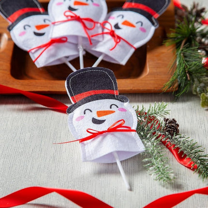 Fun Express Snowman Lollipop Covers - 12 Pc