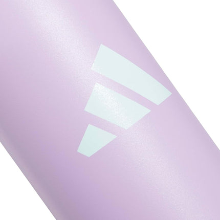 adidas Metal Water Bottle 600 mL, Powder Plum Purple/Clear Pink/Semi Flash Aqua Blue/M, 600 ML
