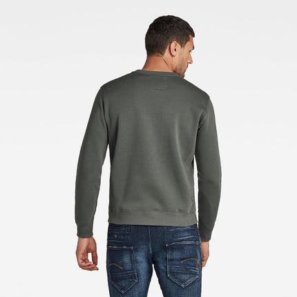 G-STAR Men's Premium Core Sweater, Grey (graphite D16917-C235-996), L
