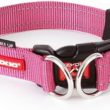 EzyDog Double Up Dog Collar - Premium Nylon Webbin