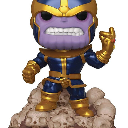 Pop Marvel Heroes Thanos Snap 6in PX Deluxe Vinyl 