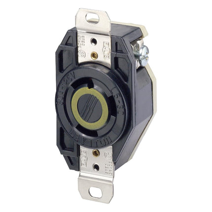 Leviton Flush Mounting Locking Receptacle, 30 Amp,