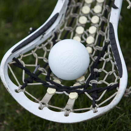 Champion Sports LBW3SET Nocsae Lacrosse Ball Set, 3, White