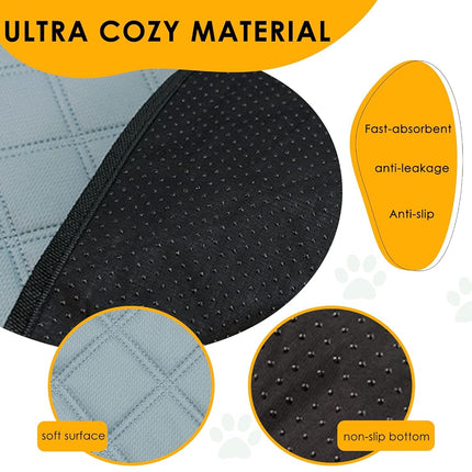 Mooydee 4 Pack Guinea Pig Cage Liners for C&C 2x1 Habitat Washable Guinea Pig Bedding Super Absorbent | Waterproof | Non Slip| Reusable Guinea Pig Pee Pads for Small Animals Cages-28 x 14 Inch