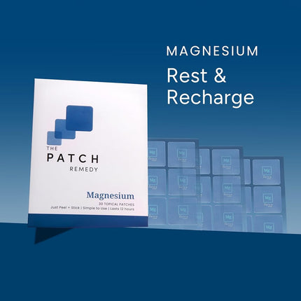 The Patch Remedy Magnesium Patch | Magnesium Glycinate | 30 Patches