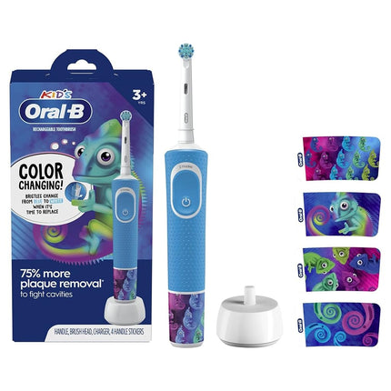 Oral-B Kids Electric Toothbrush with Sensitive Bru