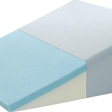 Thomasville Adjustable Cooling Gel Foam Wedge Pillow with Removeable Insert and Dual Foam Construction (AMZBA001WPL)