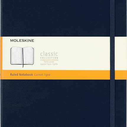 Moleskine Classic Notebook, Notebook With Ruled Pa