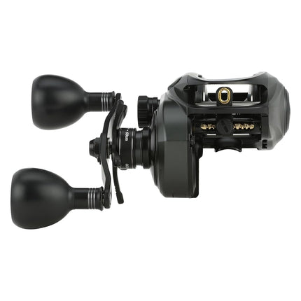 Abu Garcia Beast Low Profile Baitcasting Reel | Freshwater & Saltwater Predator Casting Fishing Reel | 5.8:1 Gear Ratio | Power Stack Carbon Drag | Aluminium Body | 3000 | Right Hand