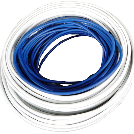 Rockville RMWK8 Kit de instalación de cables para amplificador marino/náutico a prueba de agua de calibre 8 AWG, cables RCA OFC de 25', cables de alimentación, tierra, altavoz, remoto, portafusibles, incluye RCA y accesorios.